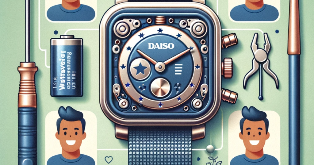 ダイソーでの腕時計電池交換: 注意点とお勧め