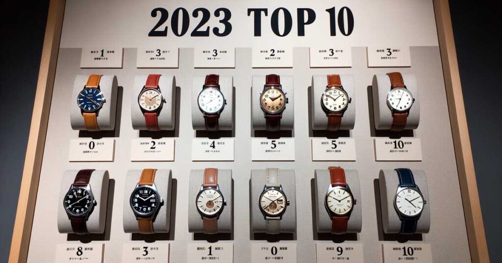 2023年の腕時計ブランドTOP10一覧