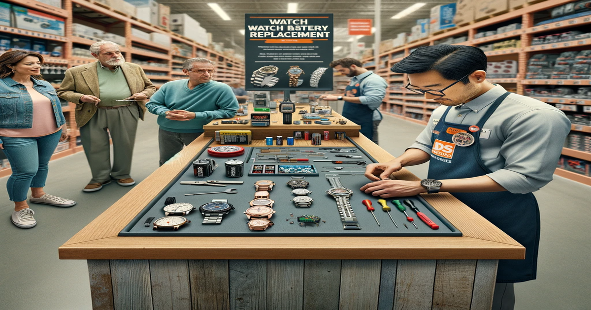 ホームセンター即日！腕時計電池交換ガイド