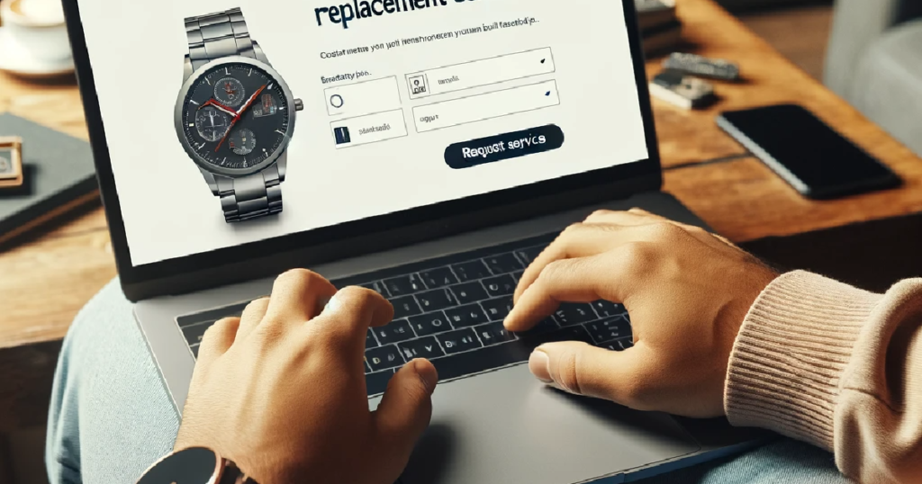 オンラインでの腕時計電池交換サービス