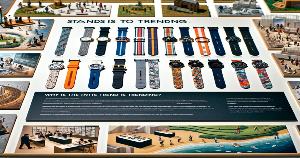 流行りの腕時計ベルトトレンド