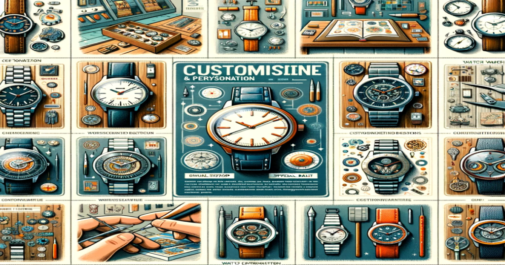 腕時計のカスタマイズとパーソナライズ