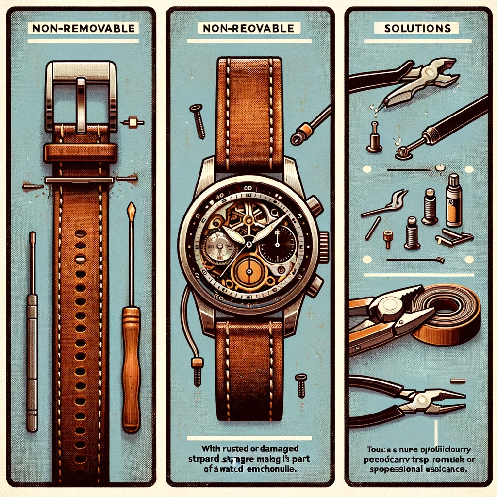 腕時計のベルト交換できないものの原因と対処法