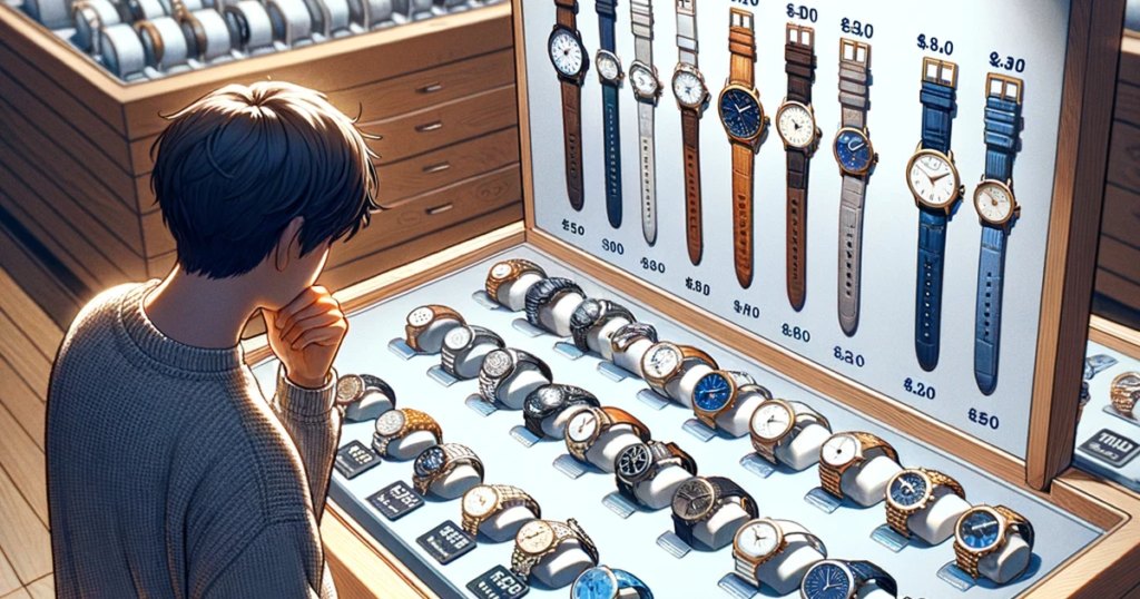 安い腕時計の探し方：基本のポイント