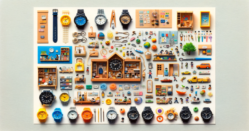 100均腕時計の活用アイデア