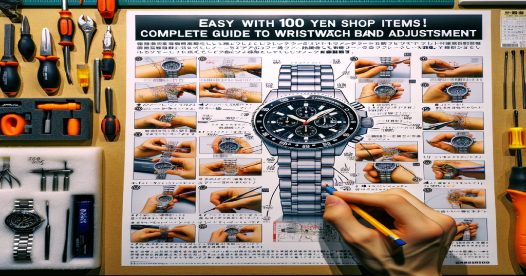 100均アイテムで簡単！腕時計ベルト調整完全ガイドのまとめ