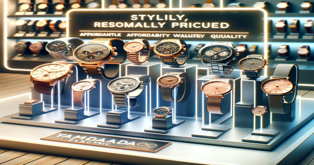 ヤマダ電機のリーズナブルな腕時計セレクション