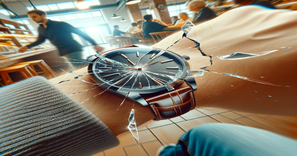 腕時計のガラス交換が必要な時