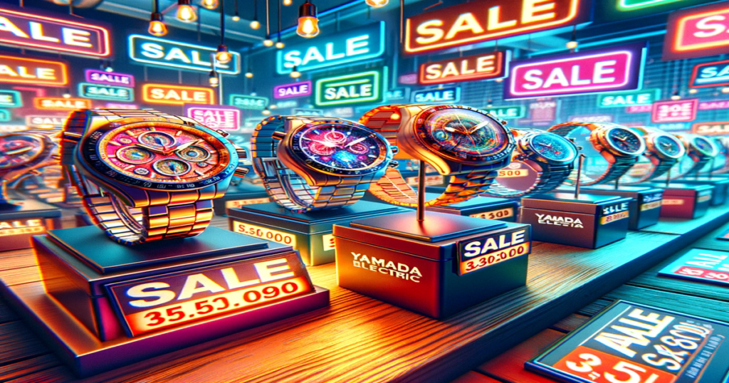 セールと割引：ヤマダ電機のお得な腕時計情報
