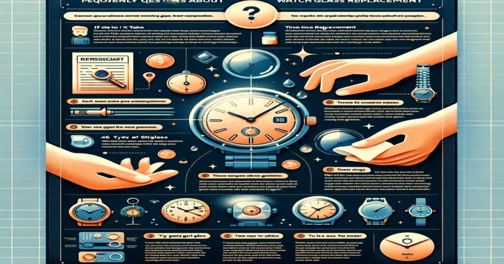 腕時計ガラス交換時のよくある質問