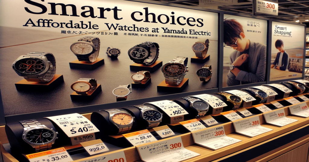 賢い選択：ヤマダ電機で見つかるお手頃価格の時計